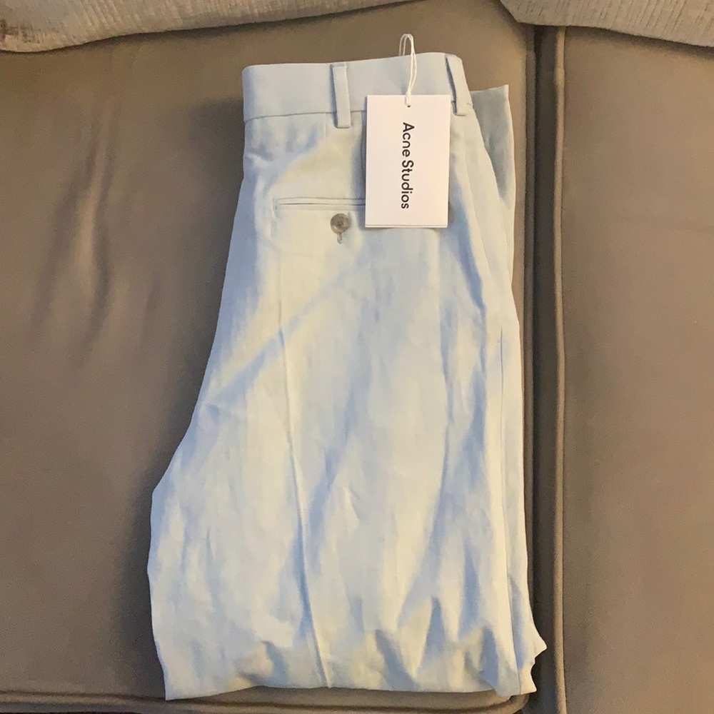 Acne Studios Presley Linen Trouser